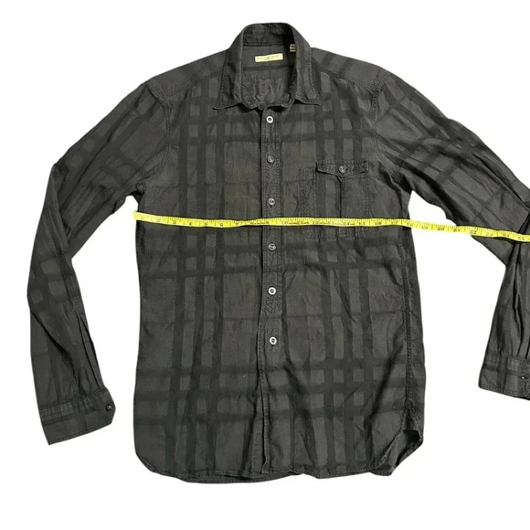 Burberry Button Down Grey  Shirt Size Small - Picture 10 of 10